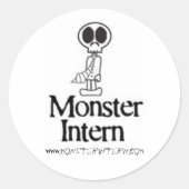 Monster Intern Stickers (Voorkant)