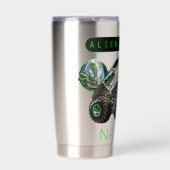 Monster Jam Alien Invasion & Logo Geïsoleerde Drinkbeker (Voorkant)
