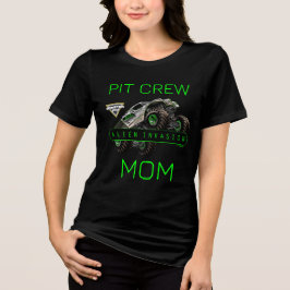 Monster Jam - Alien Invasion Pit Crew Moeder Tri-Blend Shirt