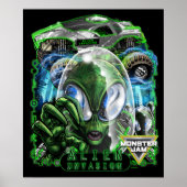 Monster Jam Alien Invasion Poster (Voorkant)