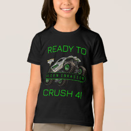 Monster Jam - Alien Invasion Ready to Crush Tri-Blend Shirt