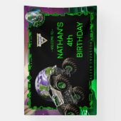 Monster Jam - Alien Invasion Verjaardag Spandoek (Verticaal)