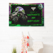 Monster Jam - Alien Invasion Verjaardag Spandoek (Insitu)