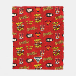 Monster Jam El Toro Loco Fleece Deken