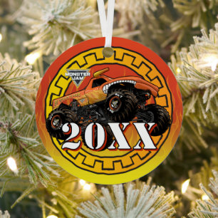 Monster Jam El Toro Loco Metalen Ornament