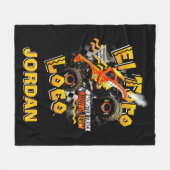 Monster Jam El Toro Loco - Persoonlijk Fleece Deken (Voorkant (Horizontaal))