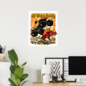 Monster Jam El Toro Loco Poster (Thuiskantoor)