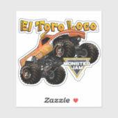 Monster Jam El Toro Loco Sticker (Vel)