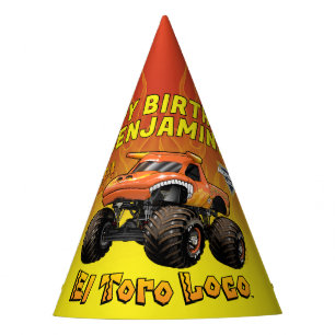Monster Jam - El Toro Loco Verjaardag Feesthoedjes