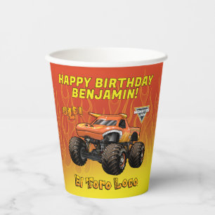 Monster Jam - El Toro Loco Verjaardag Papieren Bekers