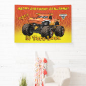 Monster Jam - El Toro Loco Verjaardag Spandoek (Insitu)