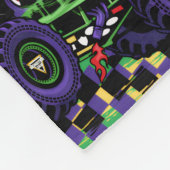 Monster Jam Grave Digger Fleece Deken (Hoek)