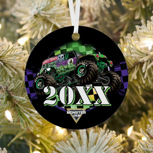 Monster Jam Grave Digger Metalen Ornament (Insitu)