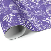 Monster Jam Grave Digger Patroon Cadeaupapier (Rol Hoek)