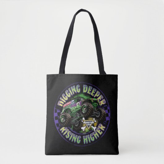 Monster Jam Grave Digger Tote Bag (Voorkant)