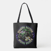 Monster Jam Grave Digger Tote Bag (Achterkant)
