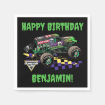 Monster Jam Grave Digger Verjaardag