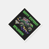 Monster Jam Grave Digger Verjaardag Servet (Hoek)