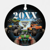 Monster Jam-groep Metalen Ornament (Voorkant)