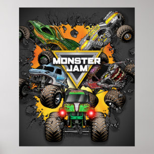 Monster Jam-groep Poster