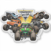 Monster Jam-groep Sticker (Voorkant)