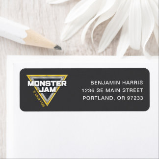 Monster Jam-logo Etiket