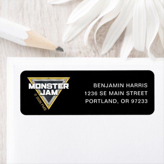 Monster Jam Logo Etiket (Insitu)