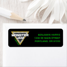 Monster Jam-logo Etiket
