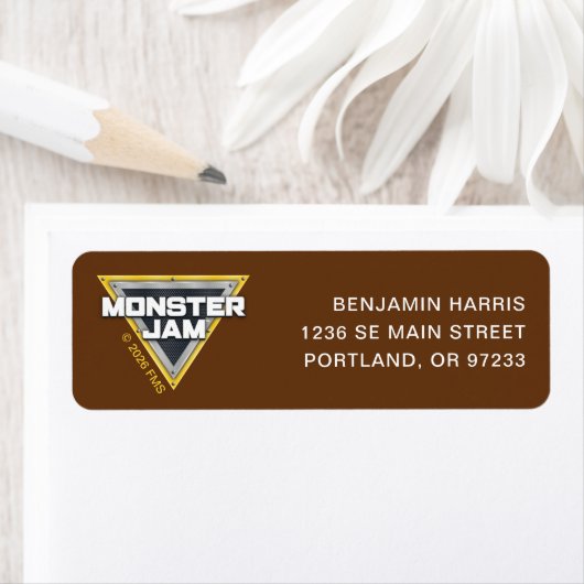 Monster Jam Logo Label (Insitu)