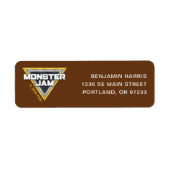 Monster Jam Logo Label (Voorkant)