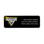 Monster Jam Logo Label (Voorkant)