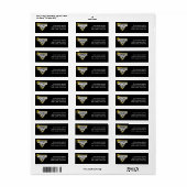 Monster Jam Logo Label (Full Sheet)