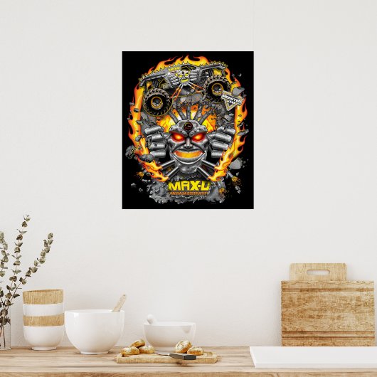 Monster Jam Max-D Poster (Keuken)