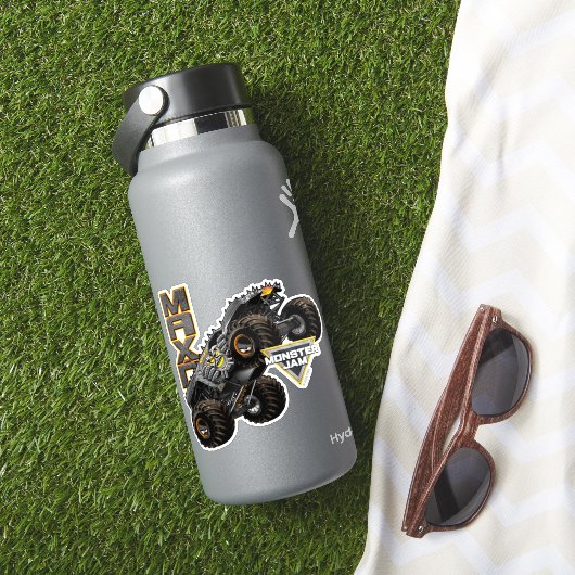 Monster Jam Max-D Truck & Logo Sticker (HydroFlask Insitu)