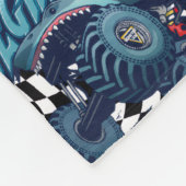 Monster Jam Megalodon Fleece Deken (Hoek)