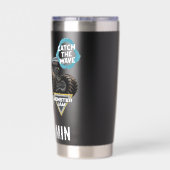 Monster Jam Megalodon Geïsoleerde Drinkbeker (Achterkant)