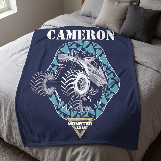 Monster Jam Megalodon - Persoonlijk Fleece Deken