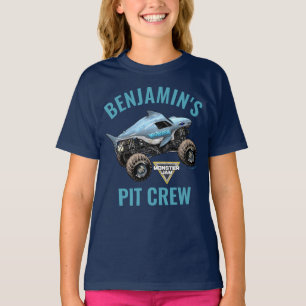 Monster Jam Megalodon Pit Crew Verjaardag T-shirt