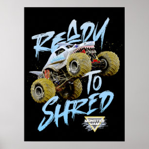 Monster Jam Megalodon Poster