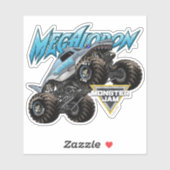 Monster Jam Megalodon Sticker (Vel)