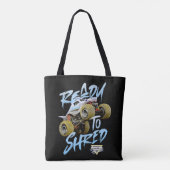 Monster Jam Megalodon Tote Bag (Achterkant)