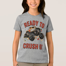 Monster Jam - Monster Mutt Klaar om Verjaardag te Tri-Blend Shirt