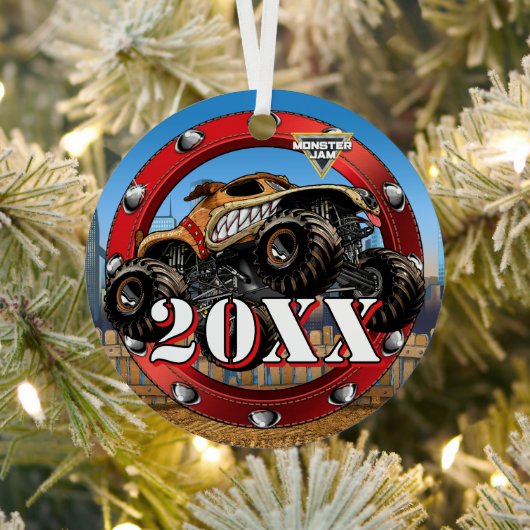 Monster Jam Monster Mutt Metalen Ornament (Insitu)