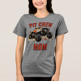 Monster Jam - Monster Mutt Pit Crew Moeder Tri-Blend Shirt