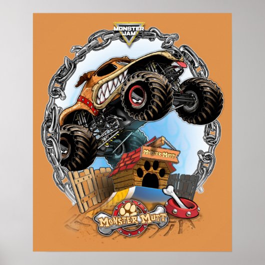 Monster Jam Monster Mutt Poster (Voorkant)