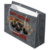 Monster Jam - Monster Mutt Verjaardag Groot Cadeauzakje (Voorkant Gekanteld)