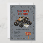 Monster Jam - Monster Mutt Verjaardag Kaart (Voorkant)