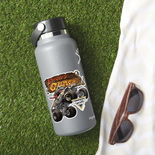 Monster Jam Pirate's Curse & Logo Sticker (HydroFlask Insitu)