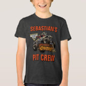 Monster Jam - Pirate's Curse Pit Crew Tri-Blend Shirt (Voorkant)