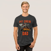Monster Jam - Pirate's Curse Pit Crew Tri-Blend Shirt (Voorkant volledig)